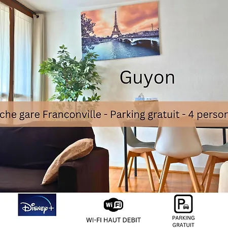 Guyon - Cosy Proche Gare Parking Facile - Balcon #sirdest * Franconville (Val-d'Oise)